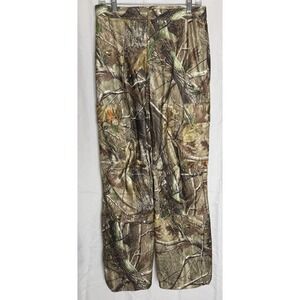 SHE Camo Realtree AP HD Hunting Pants Womens Small Insulated Cargo Snap Leg NWT